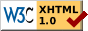 Valid XHTML1.0!